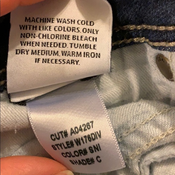 hudson dark wash jeans - Picture 6 of 6